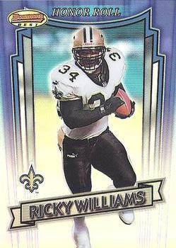 1999 Bowman's Best - Honor Roll #H6 Ricky Williams Front