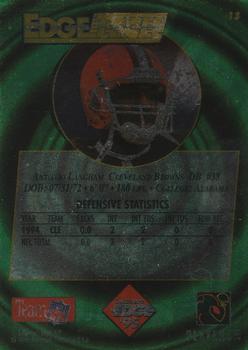 1995 Collector's Edge - EdgeTech #11 Ricky Watters Back