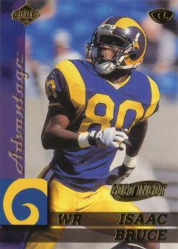 1999 Collector's Edge Advantage - Gold Ingot #123 Isaac Bruce Front