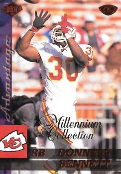 1999 Collector's Edge Advantage - Millennium Collection Red #76 Donnell Bennett Front