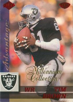 1999 Collector's Edge Advantage - Millennium Collection Red #112 Tim Brown Front