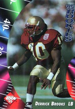 1995 Collector's Edge - Rookies #14 Derrick Brooks Front