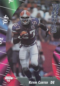 1995 Collector's Edge - Rookies #4 Kevin Carter Front