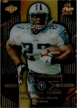 1999 Collector's Edge First Place - Adrenalin #A20 Eddie George Front