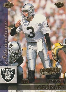 1999 Collector's Edge First Place - Gold Ingot #84 Jeff George Front