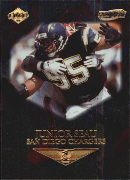 1999 Collector's Edge First Place - Gold Ingot #129 Junior Seau Front