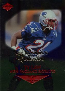 1999 Collector's Edge First Place - Millennium Collection Red #91 Ty Law Front