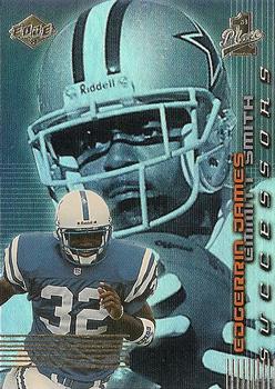 1999 Collector's Edge First Place - Successors #S7 Edgerrin James / Emmitt Smith Front