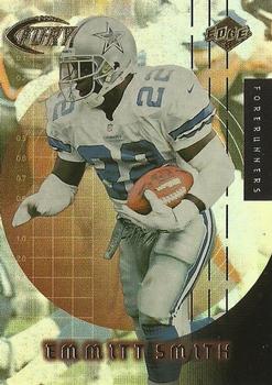 1999 Collector's Edge Fury - Forerunners #F4 Emmitt Smith Front