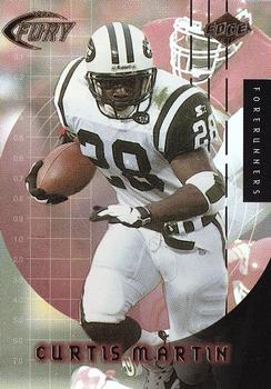 1999 Collector's Edge Fury - Forerunners #F10 Curtis Martin Front