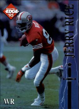 1995 Collector's Edge Excalibur #66 Jerry Rice Front