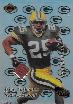 1999 Collector's Edge Fury - Game Ball #DL Dorsey Levens Front
