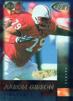 1999 Collector's Edge Fury - Gold Ingot #168 Aaron Gibson Front
