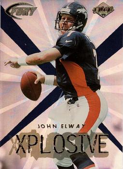 1999 Collector's Edge Fury - Xplosive #5 John Elway Front