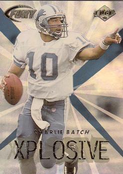 1999 Collector's Edge Fury - Xplosive #6 Charlie Batch Front