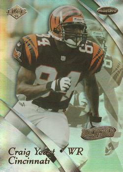 1999 Collector's Edge Masters - HoloGold #45 Craig Yeast Front
