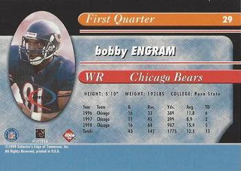 1999 Collector's Edge Odyssey - Millennium Collection Red #29 Bobby Engram Back