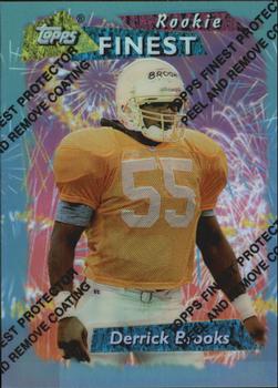 1995 Finest - Refractors #193 Derrick Brooks Front