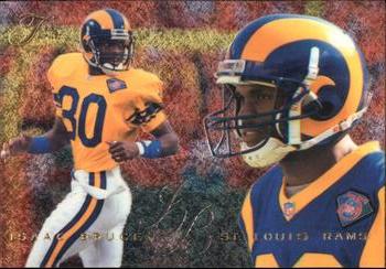 1995 Flair #172 Isaac Bruce Front