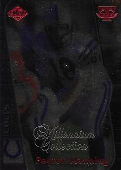 1999 Collector's Edge Triumph - Millennium Collection Red #T132 Peyton Manning Front