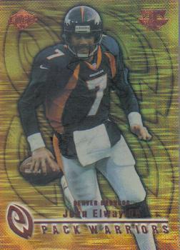 1999 Collector's Edge Triumph - Pack Warriors #PW6 John Elway Front