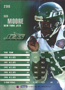 1995 Fleer #296 Rob Moore Back