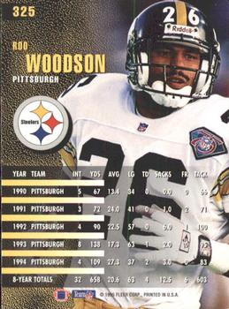1995 Fleer #325 Rod Woodson Back