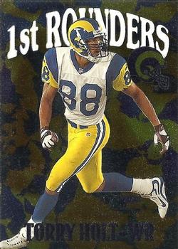 1999 Flair Showcase - 1st Rounders #7 FR Torry Holt Front