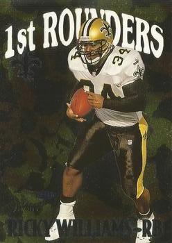 1999 Flair Showcase - 1st Rounders #8 FR Ricky Williams Front