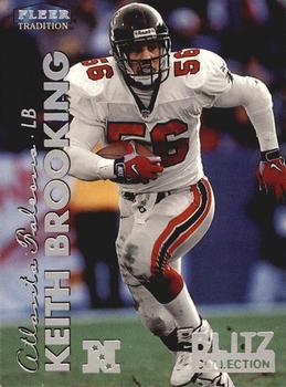 1999 Fleer Tradition - Blitz Collection #42BC Keith Brooking Front
