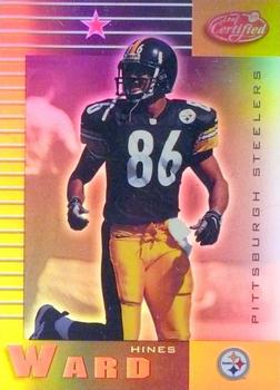 1999 Leaf Certified - Mirror Gold #79 Hines Ward Front
