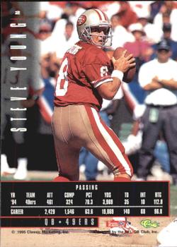 1995 Classic Images Limited #2 Steve Young Back