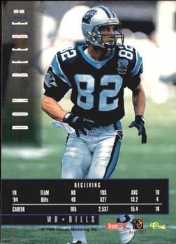 1995 Classic Images Limited #56 Don Beebe Back