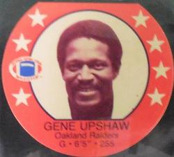 1979 Icee Discs #NNO Gene Upshaw Front