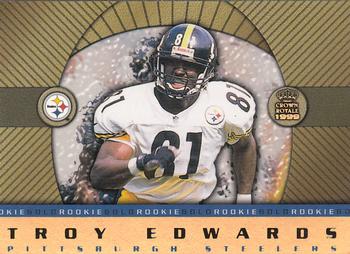 1999 Pacific Crown Royale - Rookie Gold #19 Troy Edwards Front