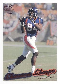 1999 Pacific Paramount - Copper #81 Shannon Sharpe Front