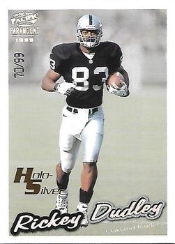 1999 Pacific Paramount - HoloSilver #173 Rickey Dudley Front