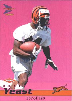 1999 Pacific Prism - Holographic Purple #33 Craig Yeast Front