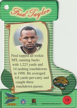 1999 Pacific Prism - Ornaments #13 Fred Taylor Back