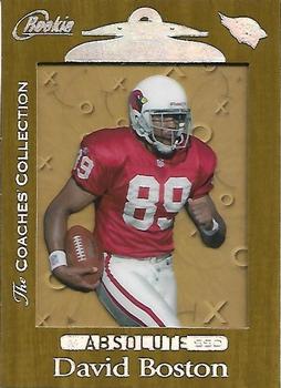 1999 Playoff Absolute SSD - Coaches Collection Silver #168 David Boston Front