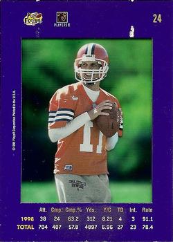 1999 Playoff Absolute SSD - Purple #24 Ty Detmer Back