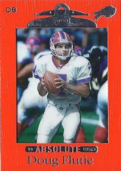 1999 Playoff Absolute SSD - Red #12 Doug Flutie Front