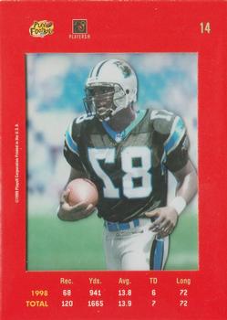 1999 Playoff Absolute SSD - Red #14 Muhsin Muhammad Back