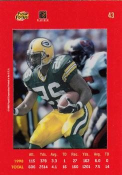 1999 Playoff Absolute SSD - Red #43 Dorsey Levens Back
