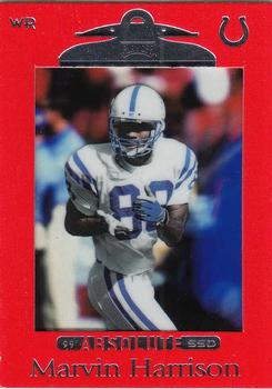 1999 Playoff Absolute SSD - Red #47 Marvin Harrison Front