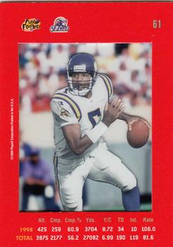 1999 Playoff Absolute SSD - Red #61 Randall Cunningham Back