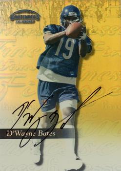 1999 Playoff Contenders SSD - Finesse Gold #179 D'Wayne Bates Front