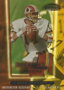 1999 Playoff Contenders SSD - Touchdown Tandems #T16 Brad Johnson / Michael Westbrook Front