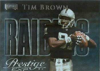 1999 Playoff Prestige SSD - Checklists #CL22 Tim Brown Front