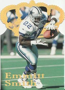 1995 Pacific - Gold Crown Die Cuts #DC-3 Emmitt Smith Front
